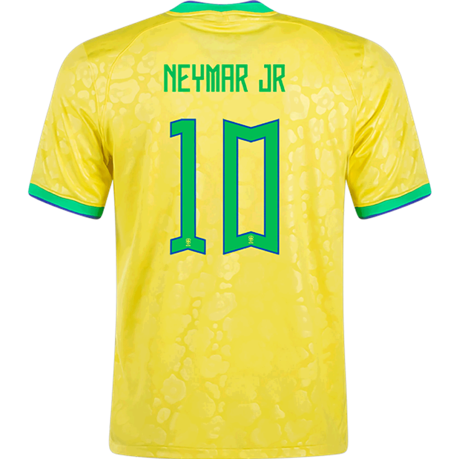 Brazil #10 Neymar Jr Home Jersey 2022 - 90KITS