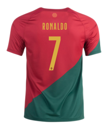 Portugal #7 Ronaldo Home Jersey 2022 - 90KITS