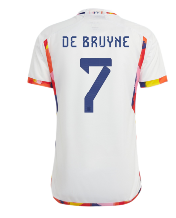 Belgium #7 De Bruyne Away Jersey 2022 - 90KITS