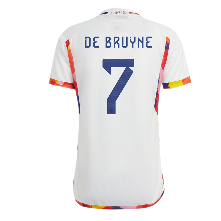Belgium #7 De Bruyne Away Jersey 2022 - 90KITS