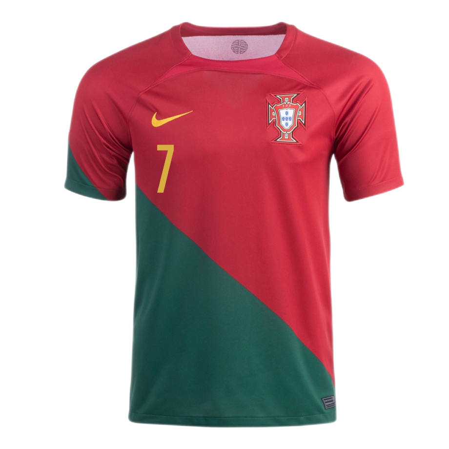 Portugal #7 Ronaldo Home Jersey 2022 - 90KITS