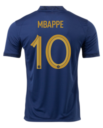 France #10 Mbappe Home Jersey 2022 - 90KITS