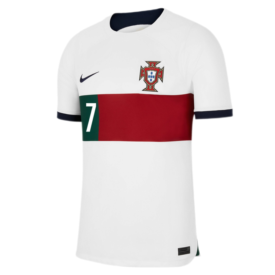 Portugal #7 Ronaldo Away Jersey 2022 - 90KITS