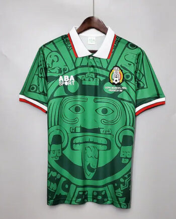 Mexico Retro Soccer Jersey Home World Cup 1998 - 90KITS