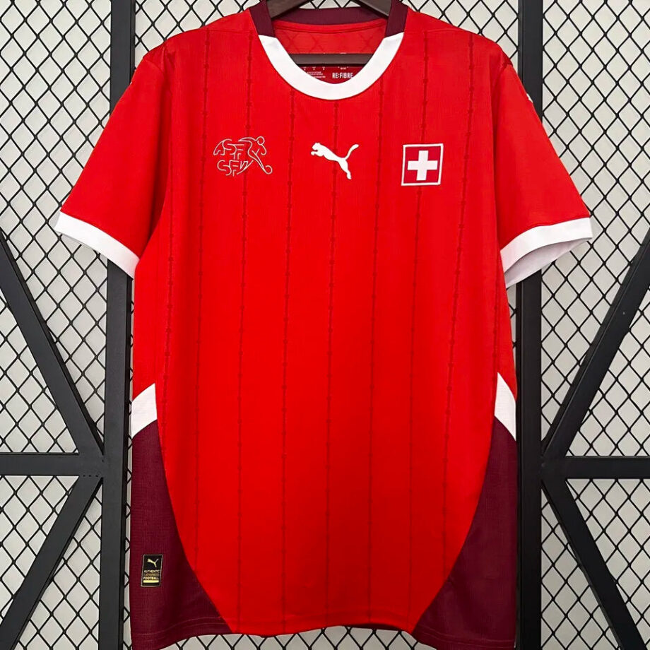 Switzerland Euro 2024 Home Jersey - Footy Mystery