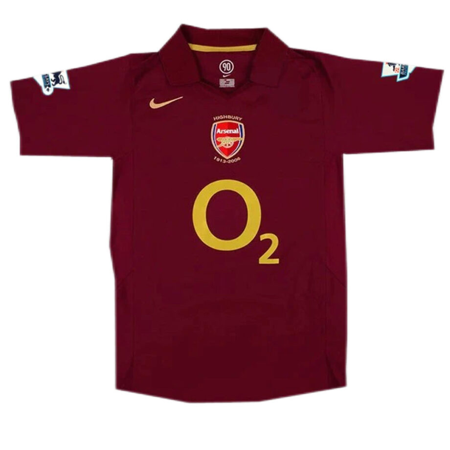 Arsenal #14 Henry Retro Jersey Home 2005/06 - 90KITS