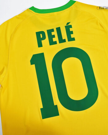 Brazil #10 Pelé Retro Jersey Home 1970 - 90KITS