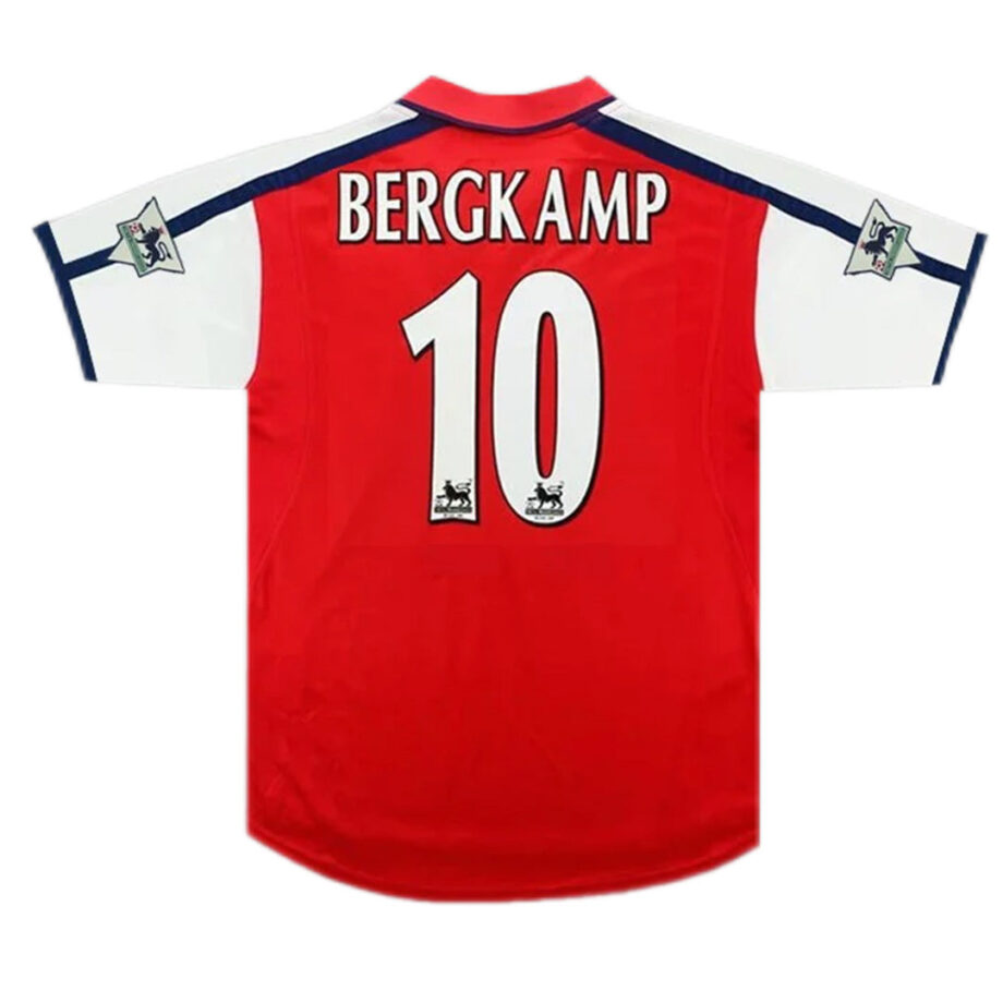 Arsenal #10 Bergkamp Retro Jersey Home 2000/01 - 90KITS