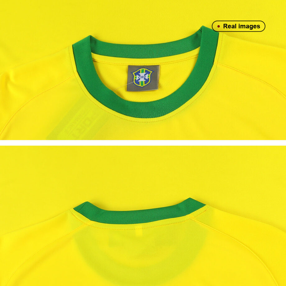 Brazil #10 Pelé Retro Jersey Home 1970 - 90KITS