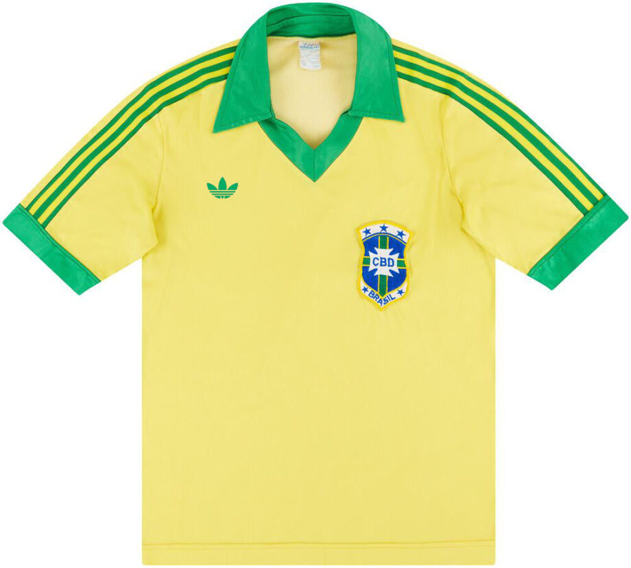 Brazil Retro Jersey Home 1978/80 - 90KITS