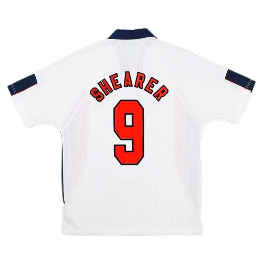 England #9 Shearer Retro Jersey Home World Cup 1998 - 90KITS