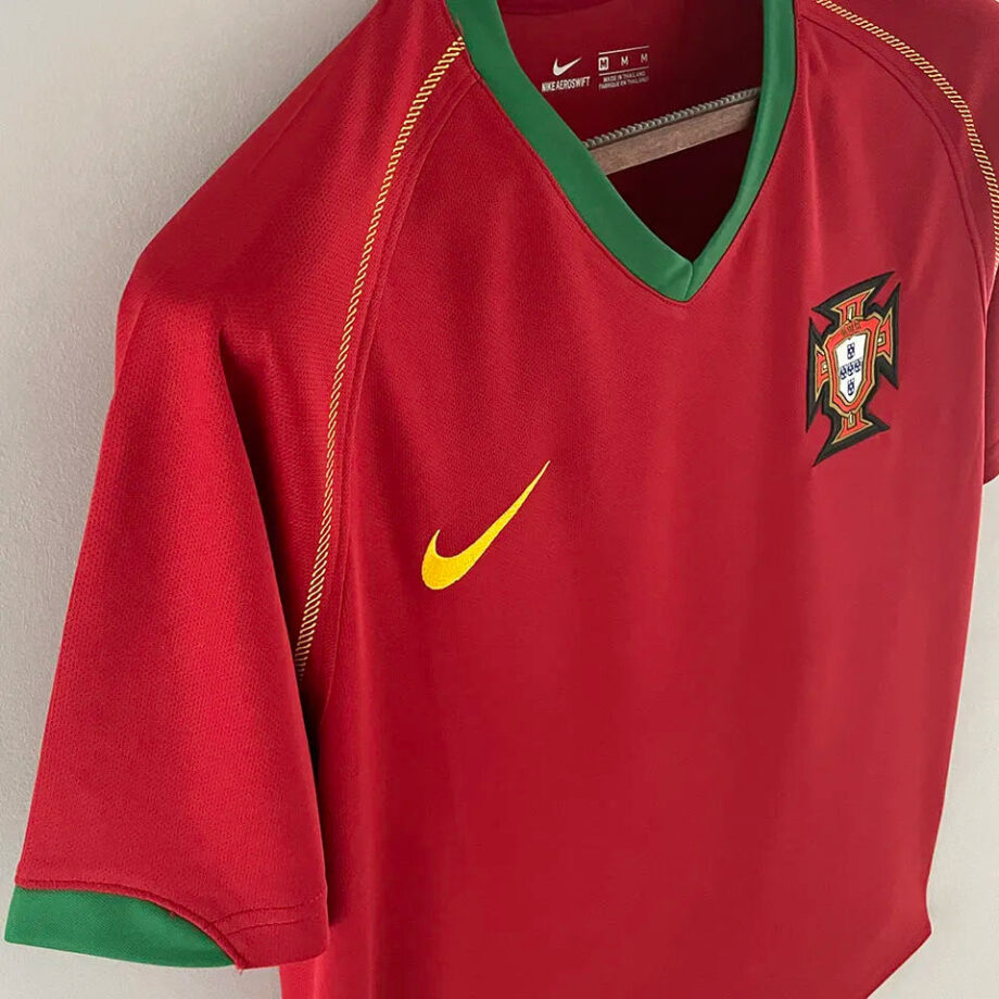Portugal Retro Home Jersey 2006 - 90KITS