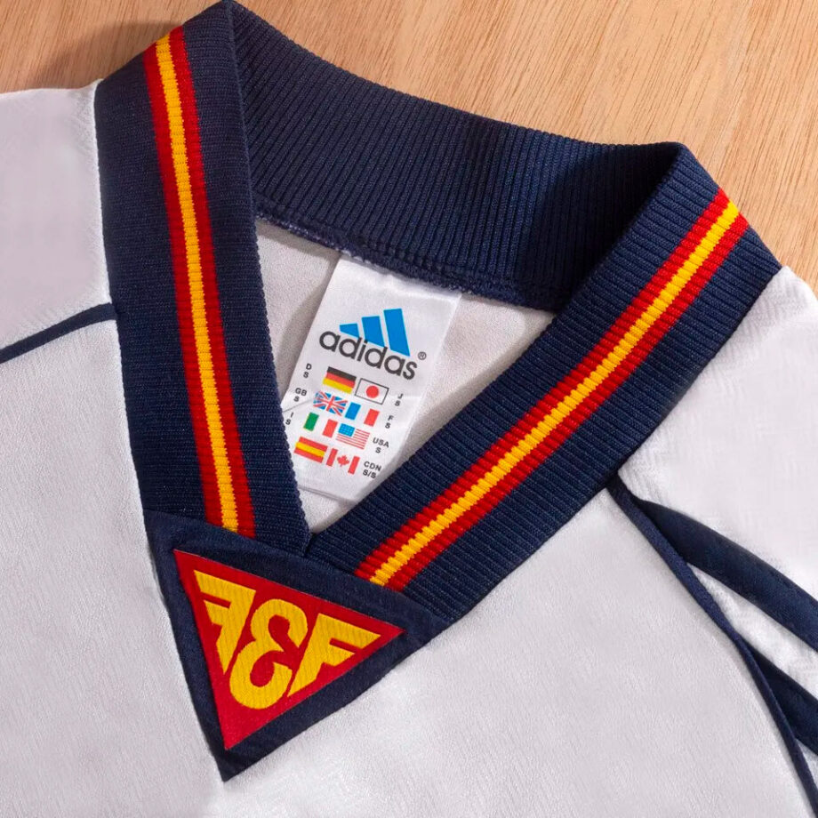 Spain Retro Jersey Away World Cup 1998 - Footy Mystery
