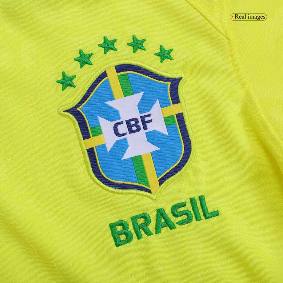 Brazil #10 Neymar Jr Home Jersey 2022 - 90KITS