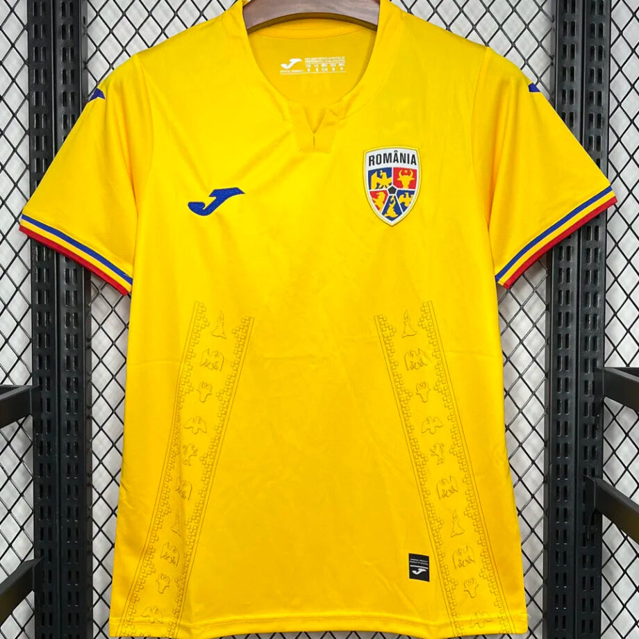 Romania Home Jersey 24/25 - Footy Mystery