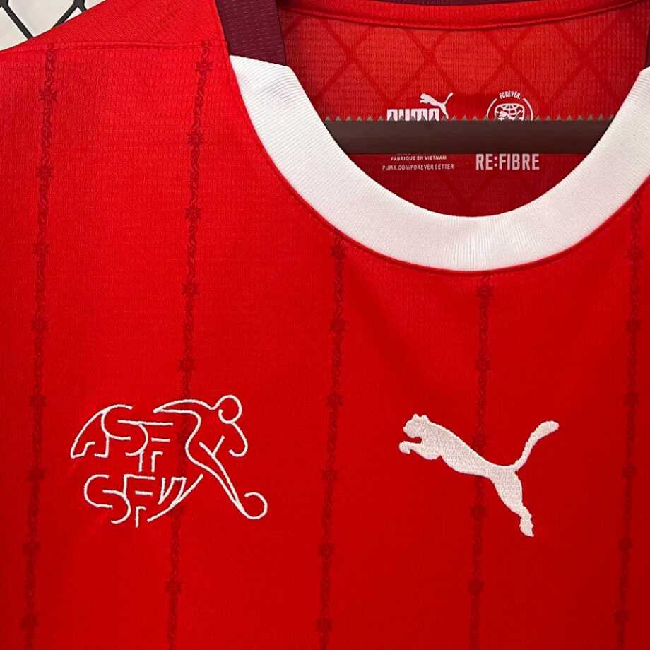 Switzerland Euro 2024 Home Jersey - Footy Mystery
