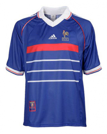France Retro Jersey Home World Cup 1998 - 90KITS