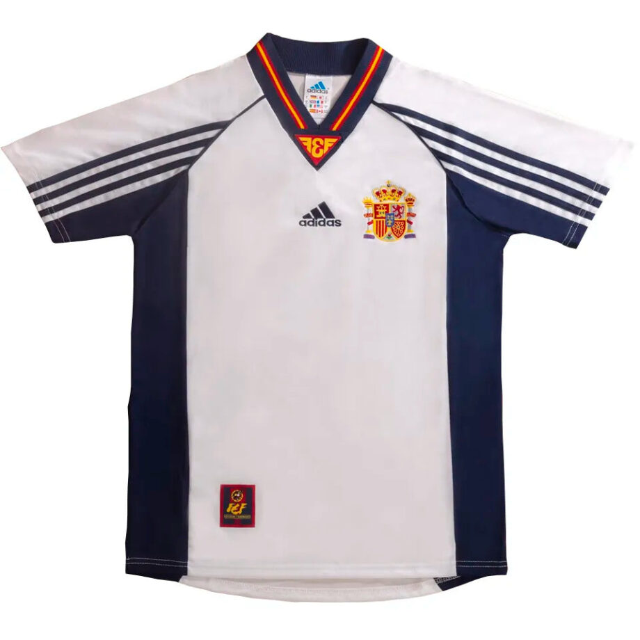 Spain Retro Jersey Away World Cup 1998 - Footy Mystery