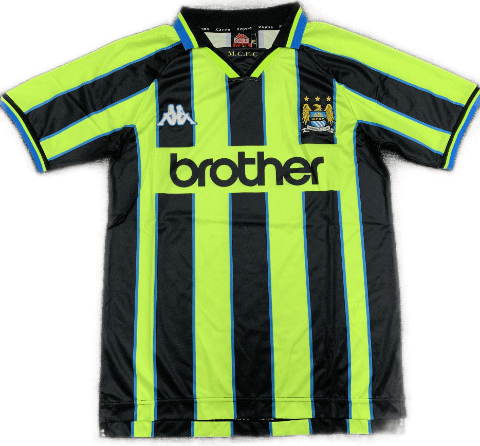 Manchester City Retro Away Jersey 1998/98 Manchester City Retro Away Jersey 1998/98