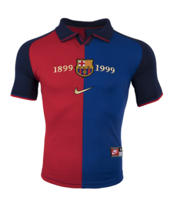 Barcelona Retro Jersey 100-Year Anniversary 1999-2000 - 90KITS