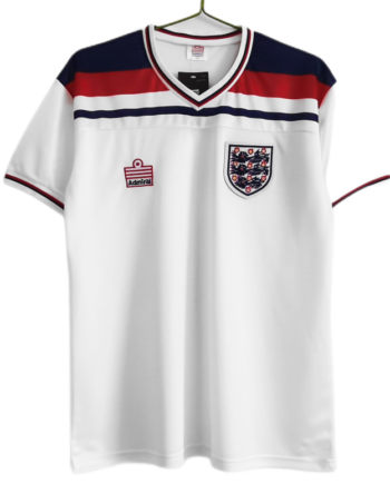 England Retro Soccer Jersey Home 1982 - 90KITS