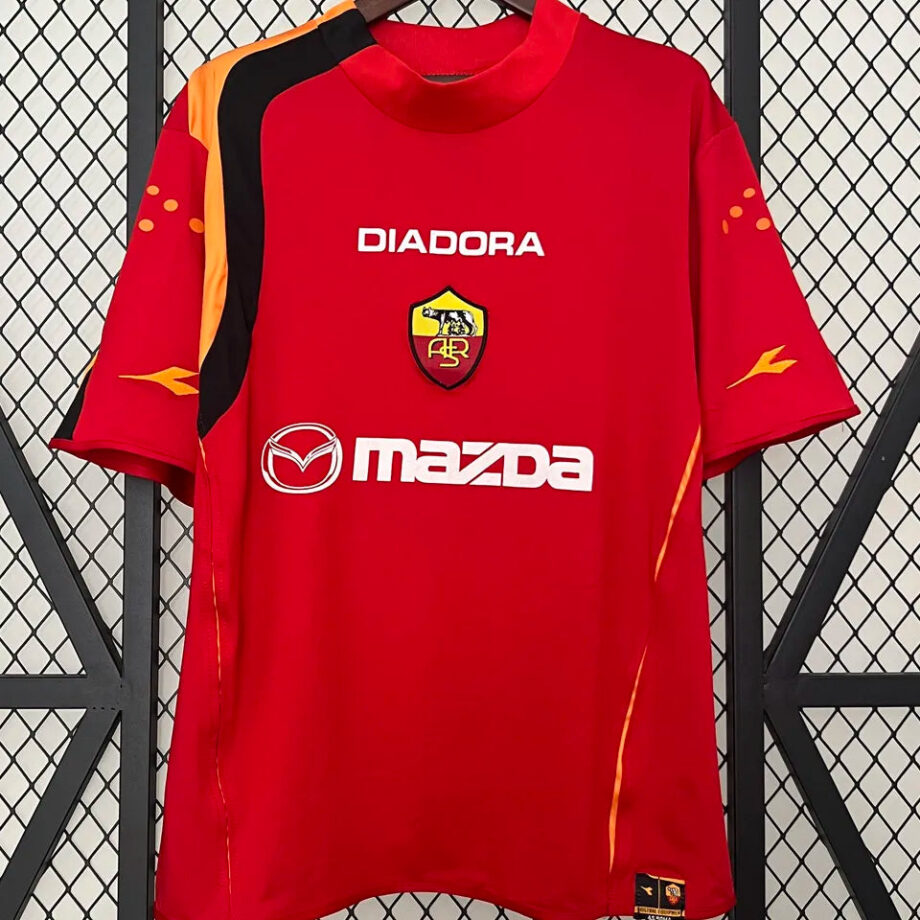 Roma Retro Home Jersey 2004/05 - Footy Mystery