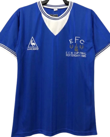 Everton Retro European Cup Winners' Cup final Jersey 1985 - 90KITS