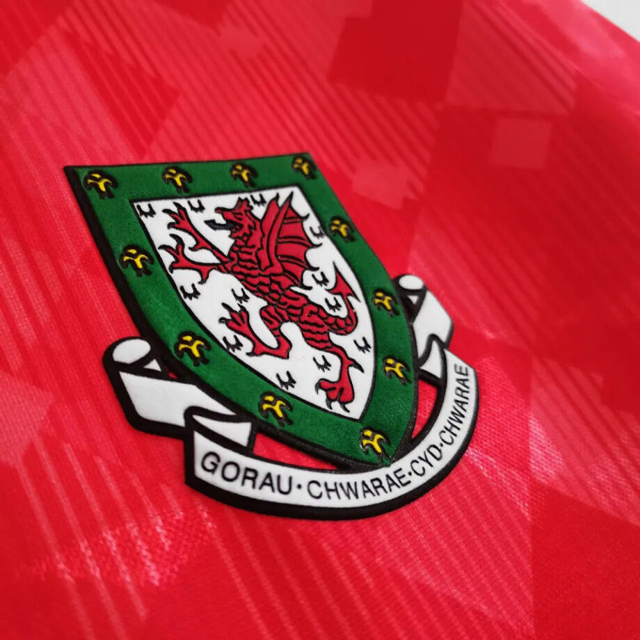 Wales Retro Home Jersey 1990 - 90KITS