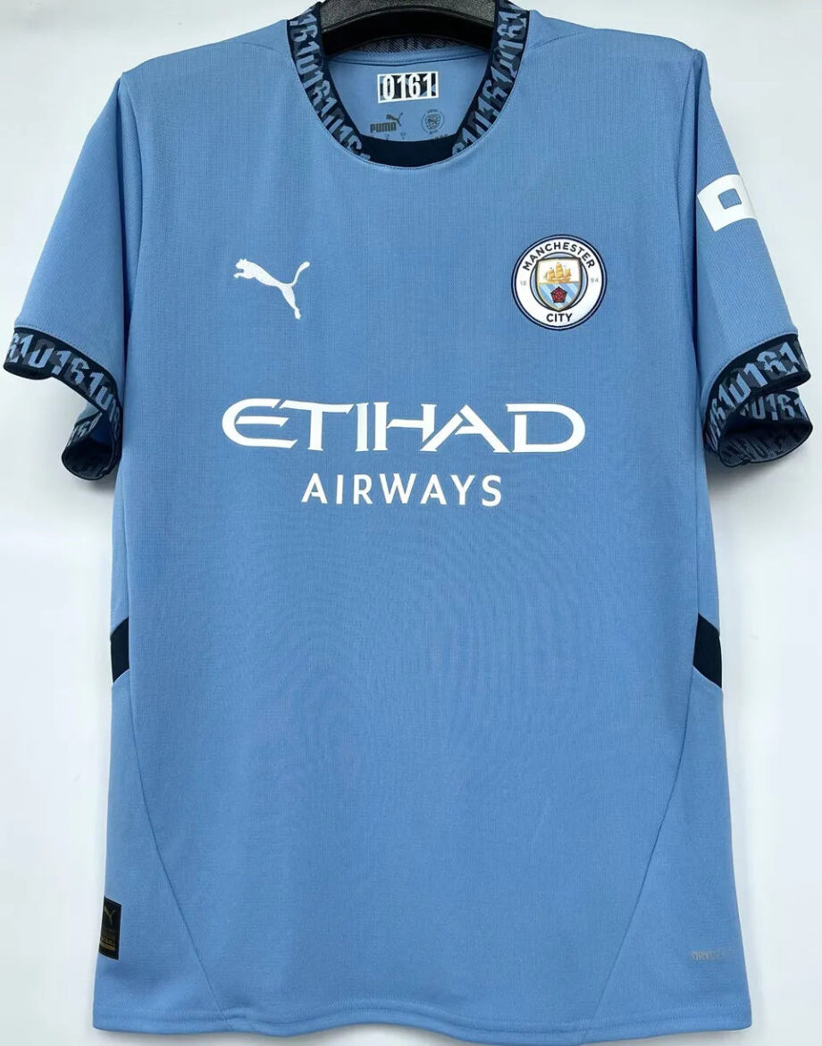 Manchester City Home Jersey 24/25 - Footy Mystery