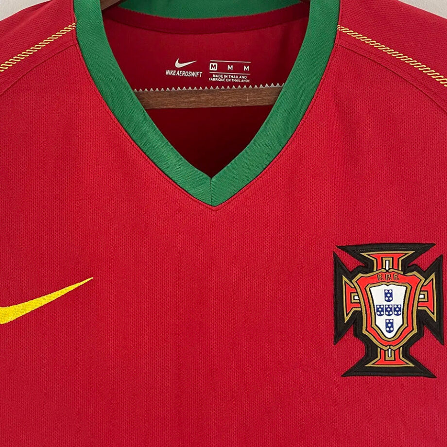 Portugal Retro Home Jersey 2006 - 90KITS