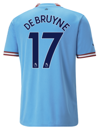 Manchester City #17 De Bruyne Home Jersey 22/23 - 90KITS