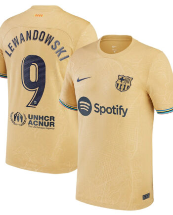 FC Barcelona #9 Lewandowski Away Jersey 22/23 - 90KITS
