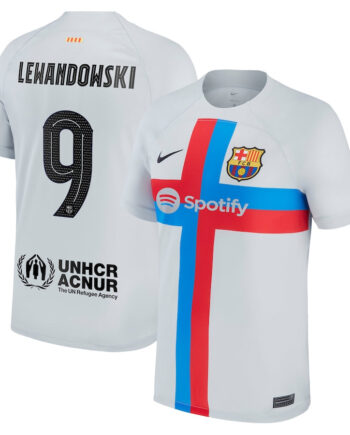 FC Barcelona #9 Lewandowski Third Jersey 22/23 - 90KITS