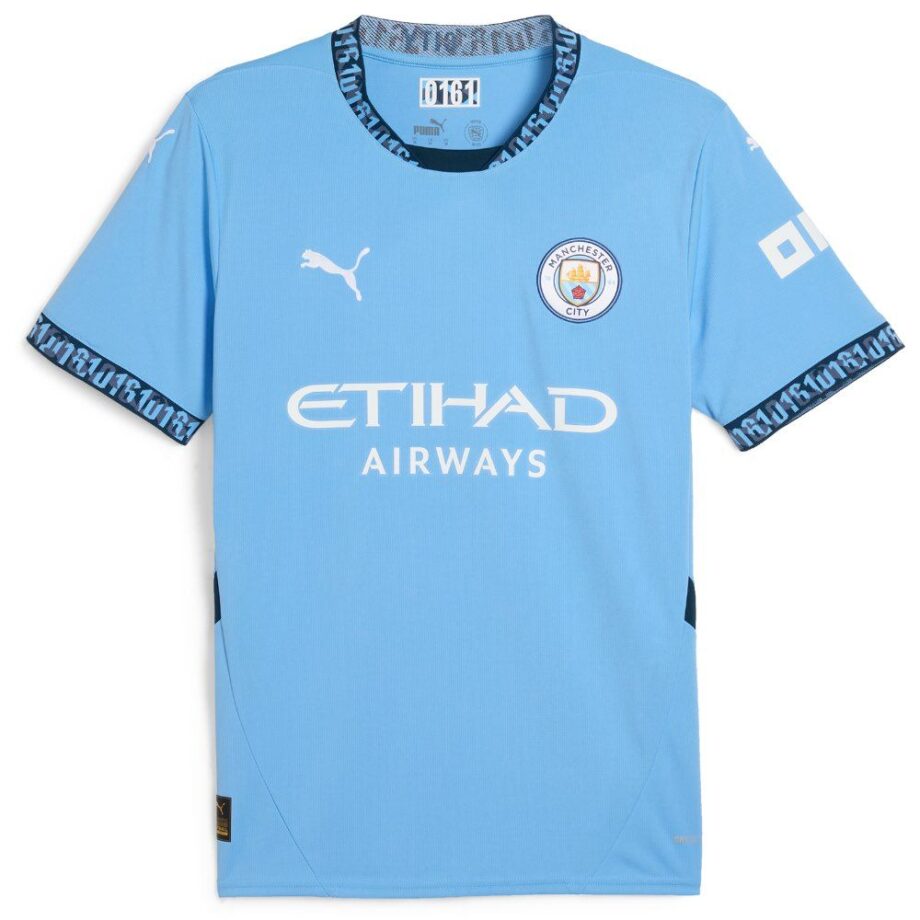 Manchester City Home Jersey 24/25 - Footy Mystery