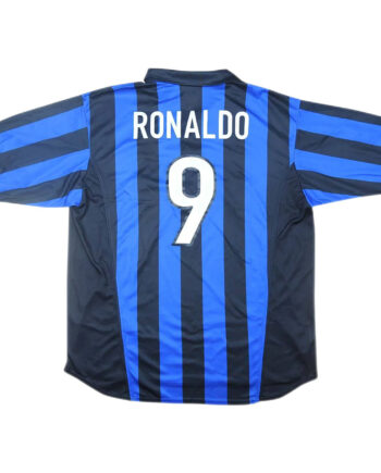 Inter Milan Retro #9 Ronaldo Home Jersey 1998/99 - 90KITS