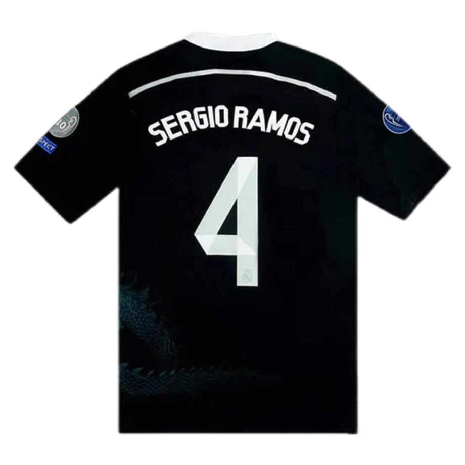 Real Madrid #4 Sergio Ramos Retro Jersey Away 2014/15 - 90KITS