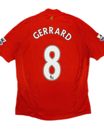 Liverpool #8 Gerrard Retro Home Jersey 2008/09 - 90KITS