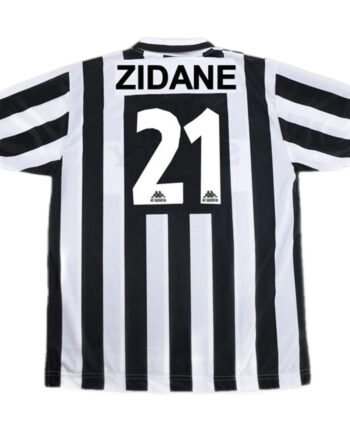 Juventus #21 Zidane Retro Home Jersey 1996/97 - 90KITS